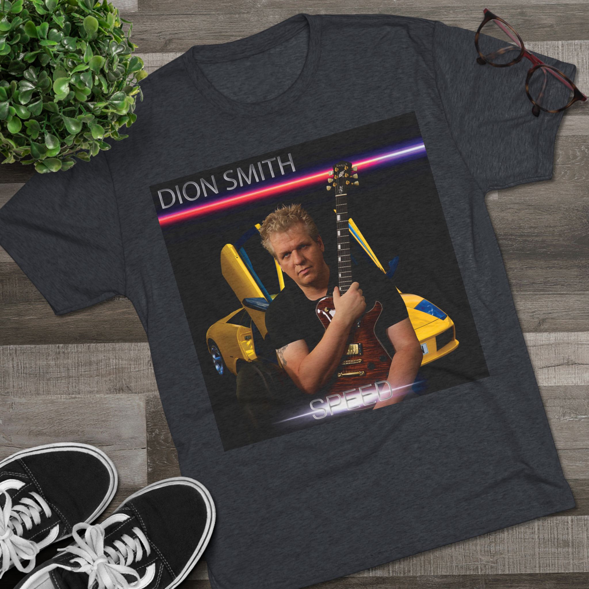 "Speed" Unisex Tri-Blend Crew Tee - Image 11