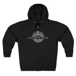 "Dion Smith Guitar" Unisex Zip Hoodie