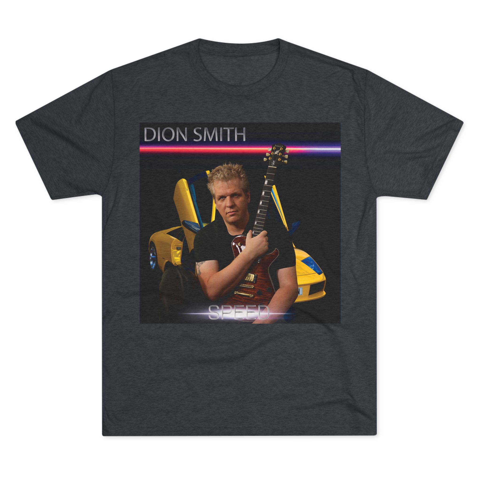 "Speed" Unisex Tri-Blend Crew Tee - Image 9