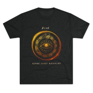 "Karma Comes Knocking" Unisex Tri-Blend Crew Tee